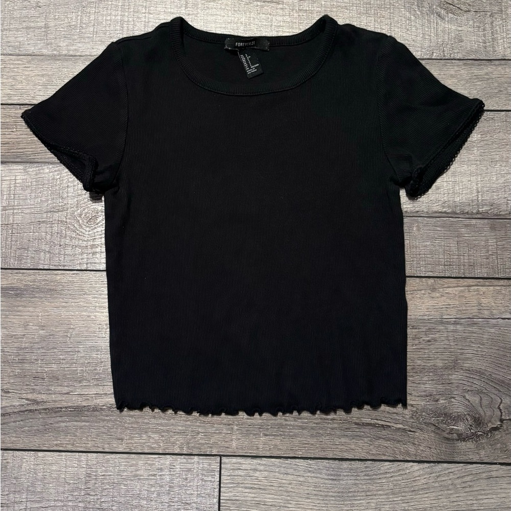 Black Baby Tee